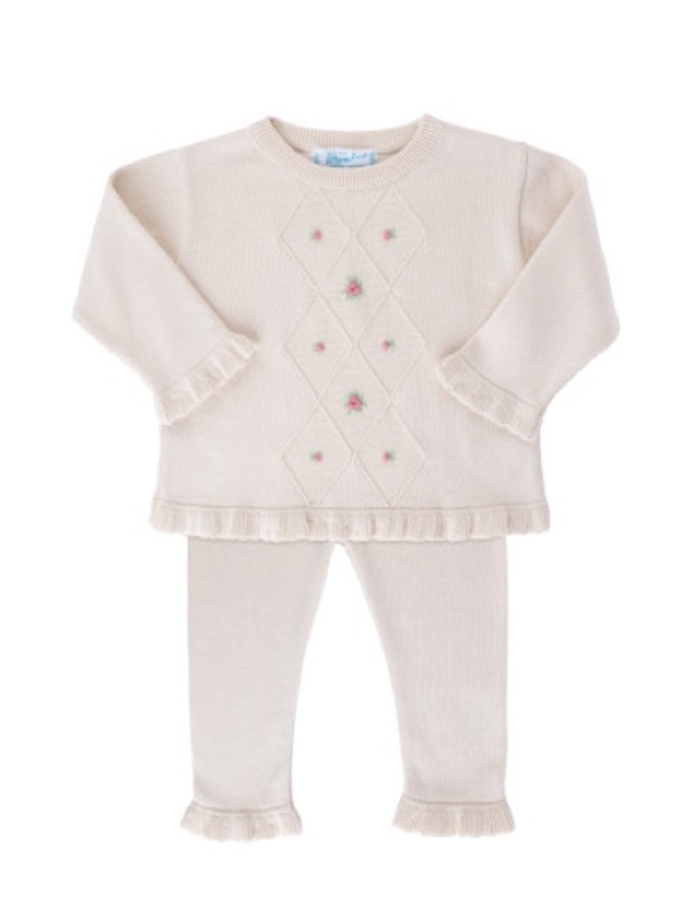 Feltman Bros Rosebud Knit Set Size 9m